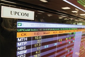 Trăn trở thanh khoản UPCoM